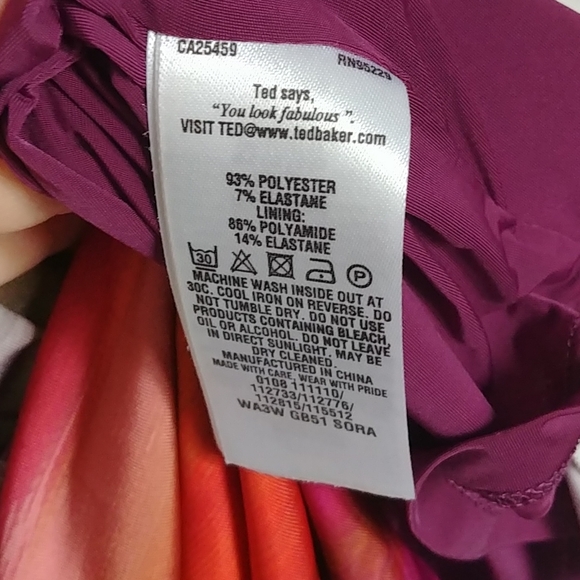 Ted Baker body con dress - Picture 4 of 4